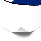 Flaggenname Paw Poster (Ecke)