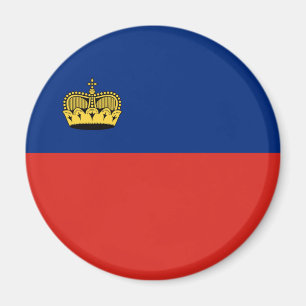 Flaggennations-Symbol repu Liechtenstein-Landes Magnet