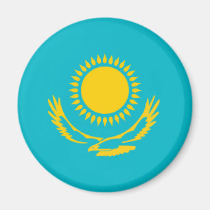 Flaggennations-Symbol republi Kasachstan-Landes Magnet