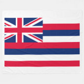 Flaggenpatentbuch des Staates Hawaii Fleecedecke (Vorderseite (Horizontal))