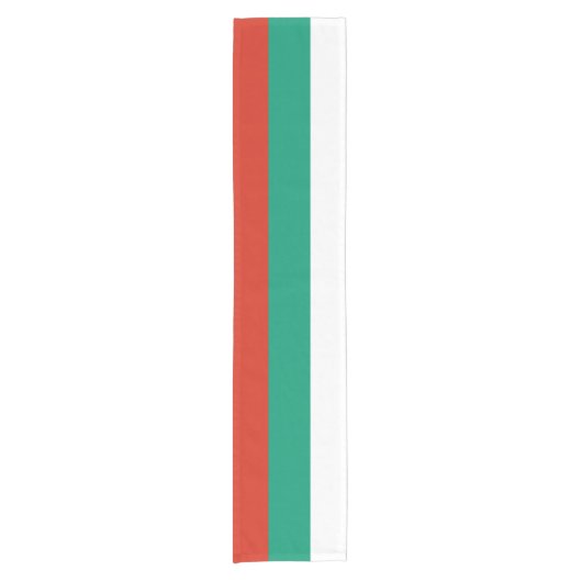 Flaggenplatzierter Kurzer Tischläufer (Vorderseite)