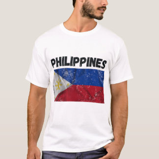 Flaggenpreis der Vintagen Philippinen T-Shirt