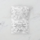 Flaggenrahmen des St. Patrick's Day Irish Kleeblat Karte (Innenseite)