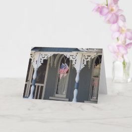 Flaggenreflektionen - Martha's Vineyard Card Karte