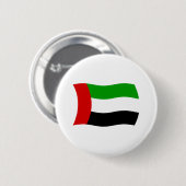 Flaggenschaltfläche der Vereinigten Arabischen Emi Button (Vorne & Hinten)