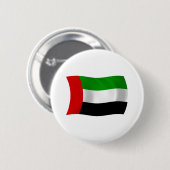 Flaggenschaltfläche der Vereinigten Arabischen Emi Button (Vorne & Hinten)