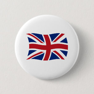 Flaggenschaltfläche des Vereinigten Königreichs Button