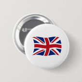 Flaggenschaltfläche des Vereinigten Königreichs Button (Vorne & Hinten)