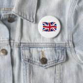 Flaggenschaltfläche des Vereinigten Königreichs Button (Beispiel)