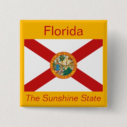 Flaggenschaltfläche für Floriden Button (Vorderseite)