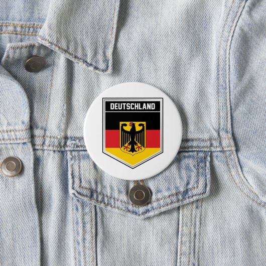 Flaggenschild Deutschland Button (Beispiel)