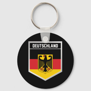 Flaggenschild Deutschland Schlüsselanhänger