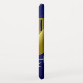 Flaggenschwankungen von Bosnien und Herzegowina - Case-Mate iPhone Hülle (Hinten/Rechts)