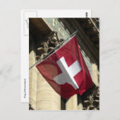 Flaggenschweiz Postkarte (Vorne/Hinten)