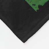 Flaggenstaat Pakistans Nationalstolz Fleecedecke (Ecke)