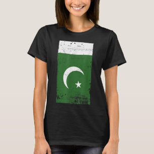 Flaggenstaat Pakistans Nationalstolz T-Shirt