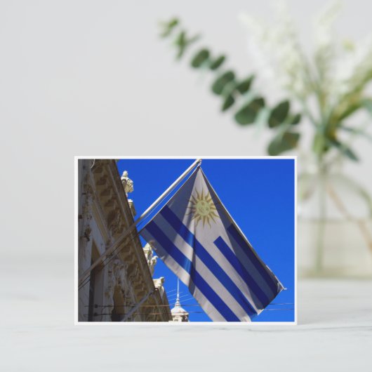 Flaggenstaat Postkarte (Stehend Vorderseite)