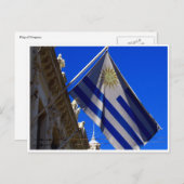 Flaggenstaat Postkarte (Vorne/Hinten)