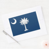 Flaggenstaat Rechteckiger Aufkleber (Umschlag)