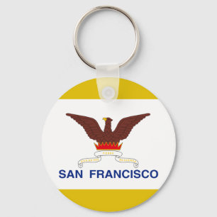 Flaggenstaat San Francisco (Kalifornien) Schlüssel Schlüsselanhänger