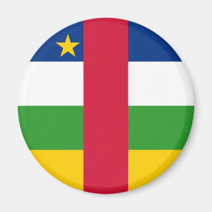 Flaggenstaat Zentralafrikanische Republik Magnet