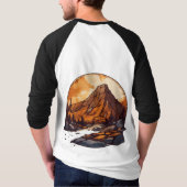 Flaggenstein (e) T-Shirt (Rückseite)