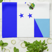 Flaggensymbol Landes Hondurass Guatemala halbes Handtuch (Gefaltet)