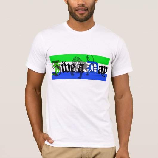 Flaggent-shirt 2 T-Shirt (Vorderseite)