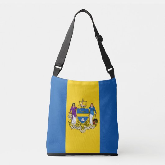 Flaggentasche, Philadelphia, Pennsylvania Tragetaschen Mit Langen Trägern (Vorderseite)