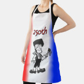 Flaggentragender Kolonialmann 250. Schürze (InSitu)