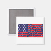Flaggenverpflichtung Magnet (Vorderseite/Rückseite)