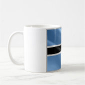 Flaggenwellen BOTSWANA - Kaffeetasse (Links)