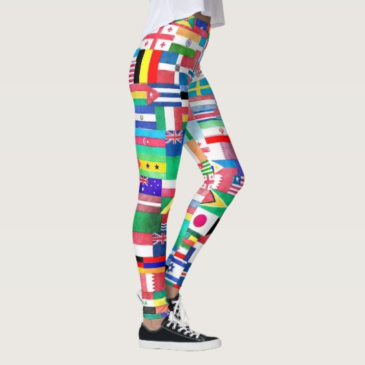 Flaggenwelt Leggings (Rechts)