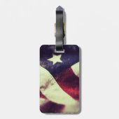 Flaggestern-Gepäckanhänger Gepäckanhänger (Rückseite vertikal)