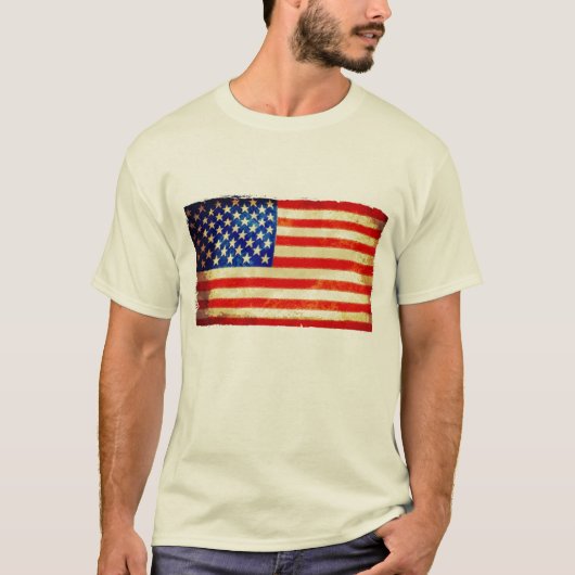 Flagget-shirt Männer T-Shirt (Vorderseite)