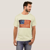 Flagget-shirt Männer T-Shirt (Vorne ganz)