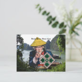 "Flaggschiff" der Infanteriedivision Postkarte (Stehend Vorderseite)