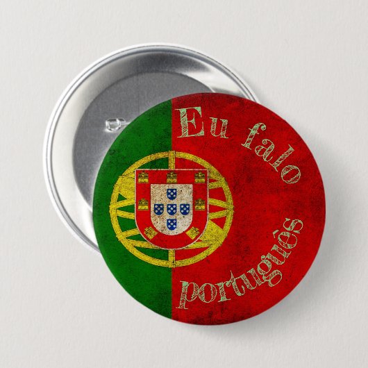 Flaggschiff Falo português Button (Vorne & Hinten)