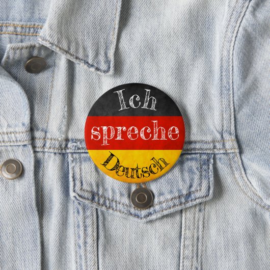 Flaggschiff Ich spreche Deutsch Button (Beispiel)