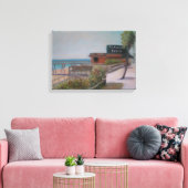 FLAGLER BEACH Canvas Print Leinwanddruck (Insitu (Wohnzimmer))