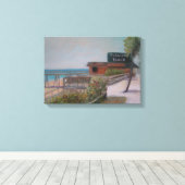 FLAGLER BEACH Canvas Print Leinwanddruck (Insitu (Holzboden))