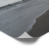 Flagler Beach, FL Poster (Ecke)