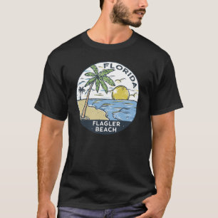 Flagler Beach Florida Vintag T-Shirt