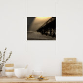 Flagler Beach Pier Fotografie Poster (Küche)