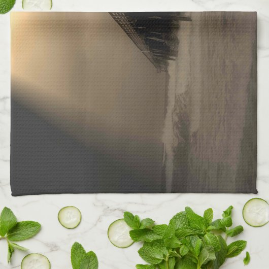 Flagler Beach Pier Handtuch (Gefaltet)