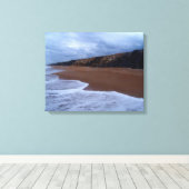 Flagler Beach Shoreline Canvas Print Leinwanddruck (Insitu (Holzboden))