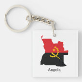 Flags and countries Angola Schlüsselanhänger (Vorderseite)