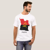 Flags and countries Angola T-Shirt (Vorne ganz)