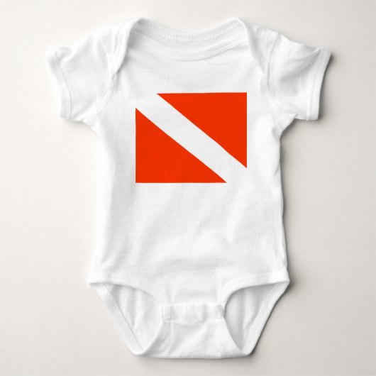 Flags Baby Strampler (Vorderseite)