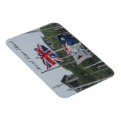 Flags @ Jungfrau Gorda Magnet (Rechte Seite)